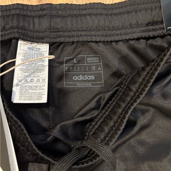 Adidas Men’s Black Track Jogger Pants - Size L - NWT - Picture 4 of 7